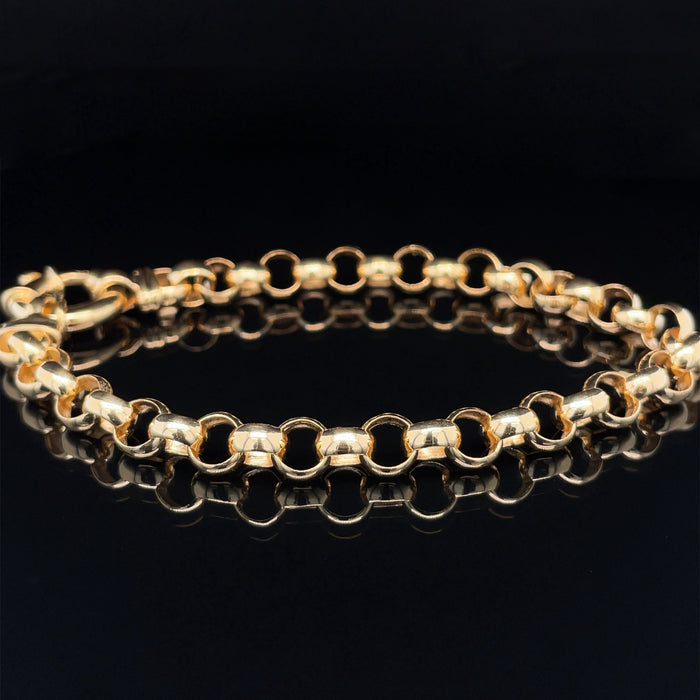 9ct Gold Belcher Bracelet