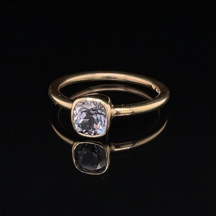 Spinel Lilac Yellow Gold Ring
