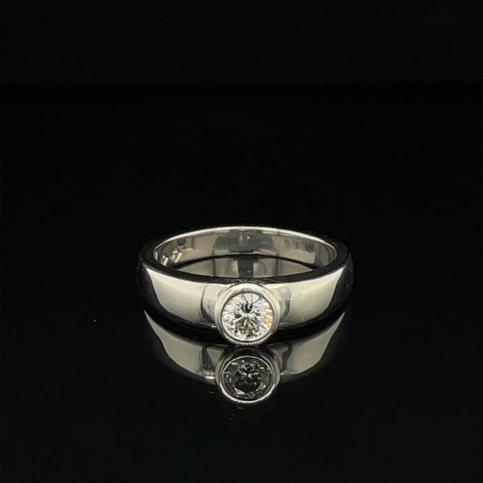 Diamond Ring Solitaire in Platinum