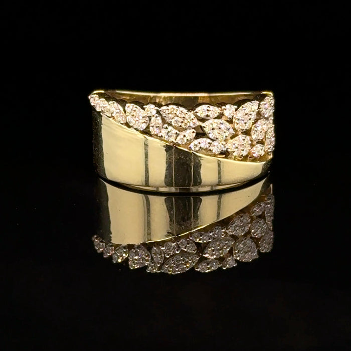 Gold and Diamond wide band