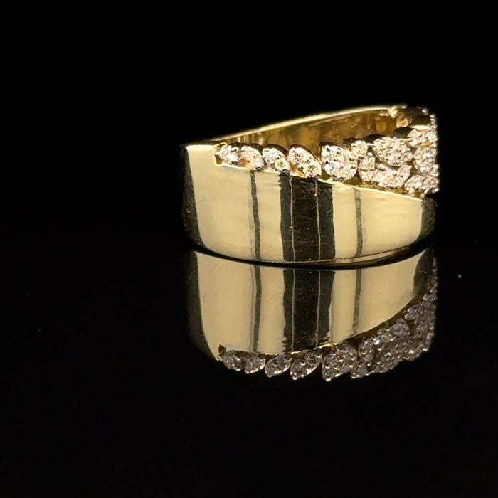Gold and Diamond wide band