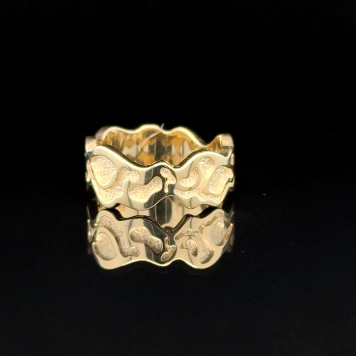 Gold Lava Ring