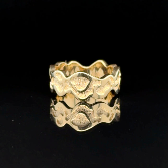 Gold Lava Ring