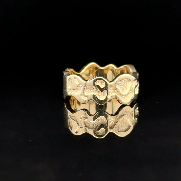 Gold Lava Ring
