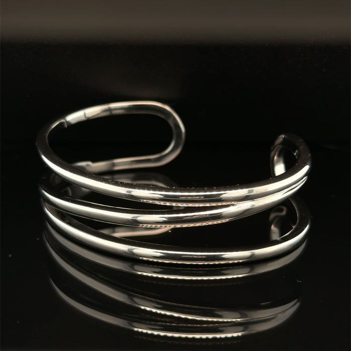 Silver Zed Cuff